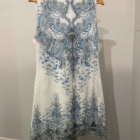 Two layers, romper dress, women size small, made in Italy by Froccella - Picture 7 of 8